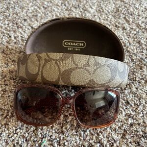 Y2K Coach Sunglasses with Original Case